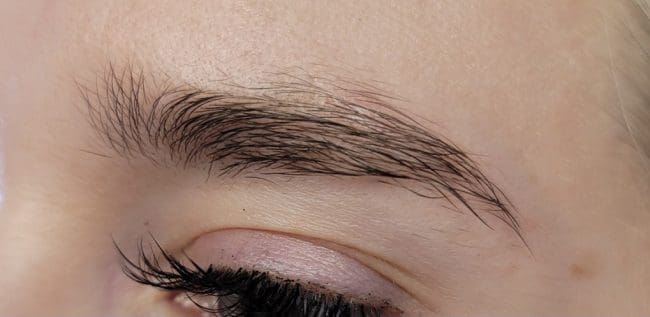 Powder Brows Before and After - Case -1, Image 1 - Female, age  - Flower Mound, TX - Studio 360 Med Spa